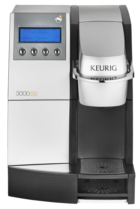 Keurig 3000se top
