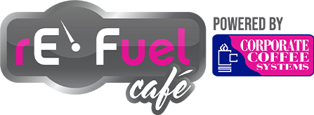 Refuel Cafe logo